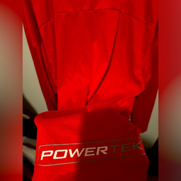 👍👍*VGUC* POWERTEK |L | SENIOR HOCKEY PRACTICE JERSEY in RED 🏒 - Picture 6 of 8